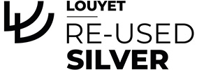 Louyet Re-Used Silver Logo
